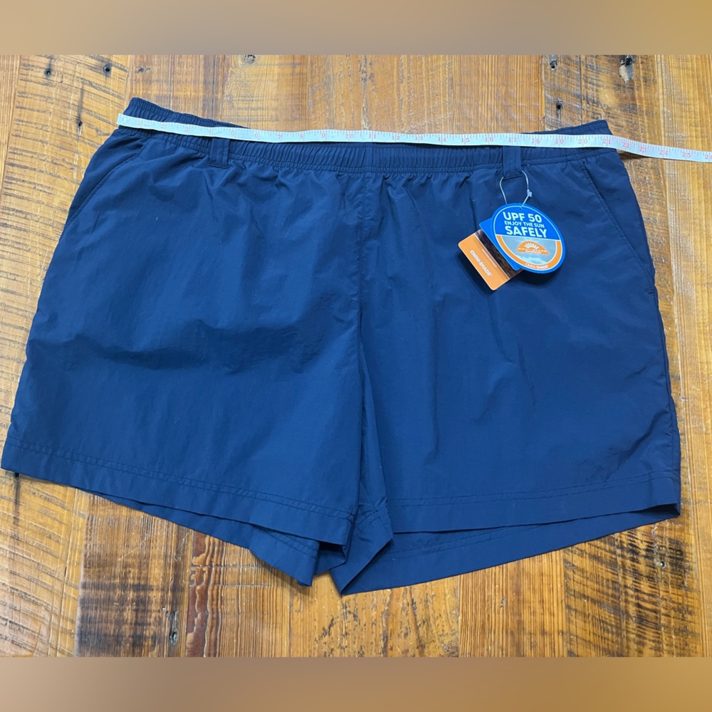 NWT Columbia Backcast Water Short Navy Blue Shorts, Size 2XL - Picture 7 of 12